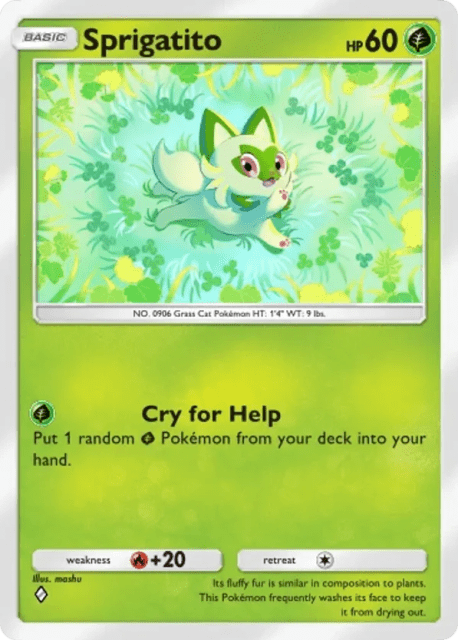 Sprigatito (49) — Deluxe Pack ex