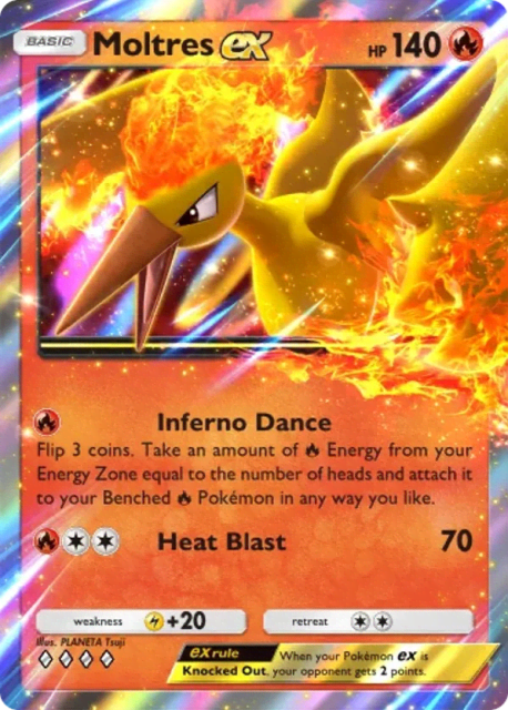 Moltres ex (67) — Deluxe Pack ex