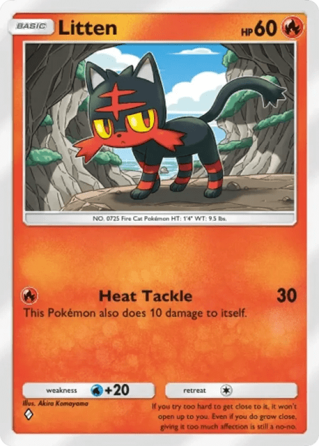 Litten (78) — Deluxe Pack ex