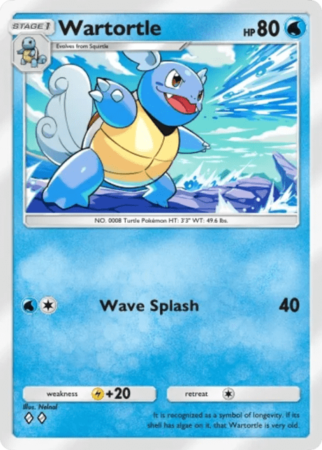 Wartortle (85) — Deluxe Pack ex