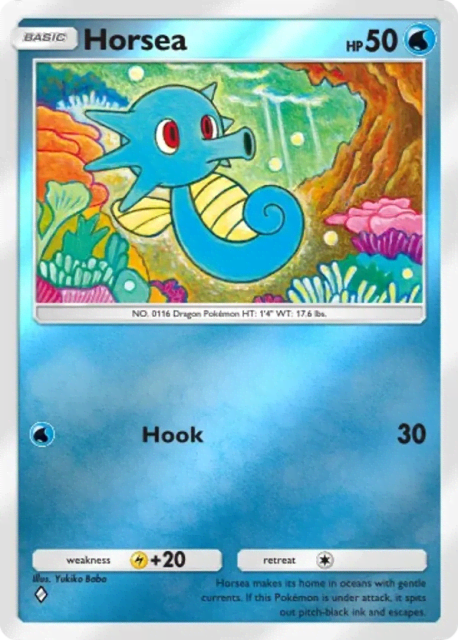 Horsea (89) — Deluxe Pack ex
