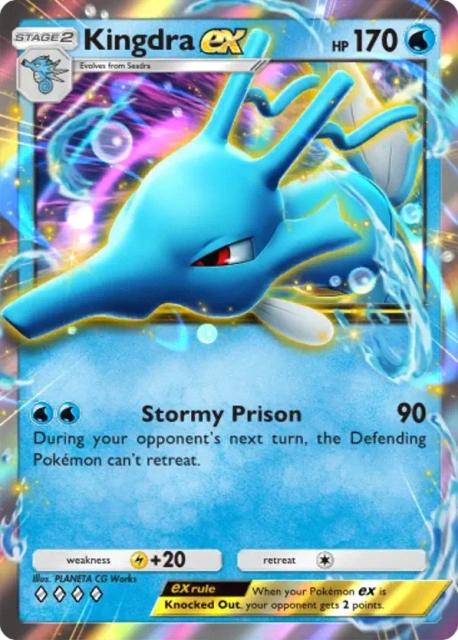 Kingdra ex (92) — Deluxe Pack ex