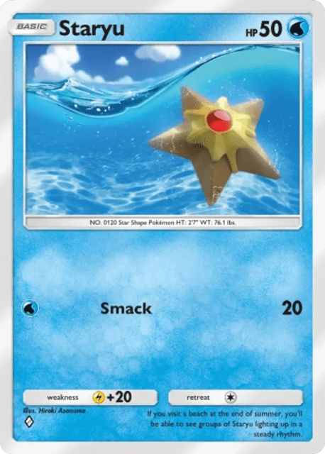 Staryu (93) — Deluxe Pack ex