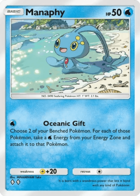 Manaphy (108) — Deluxe Pack ex