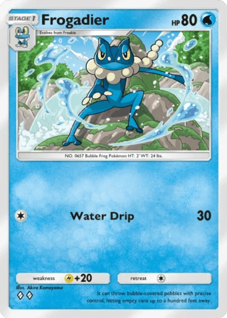 Frogadier (112) — Deluxe Pack ex