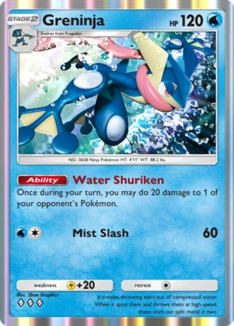Greninja (114) — Deluxe Pack ex