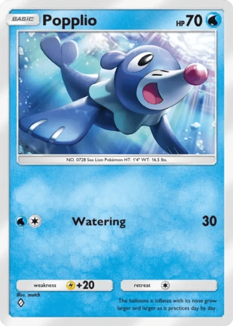 Popplio (116) — Deluxe Pack ex