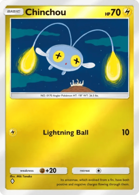 Chinchou (141) — Deluxe Pack ex
