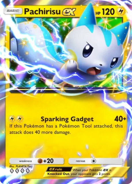 Pachirisu ex (145) — Deluxe Pack ex