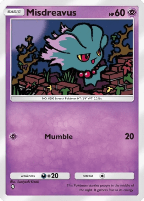 Misdreavus (161) — Deluxe Pack ex