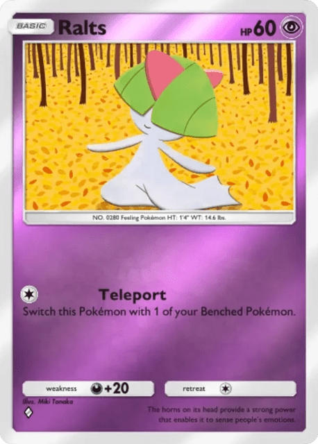Ralts (165) — Deluxe Pack ex