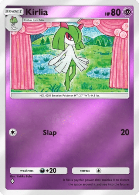 Kirlia (167) — Deluxe Pack ex