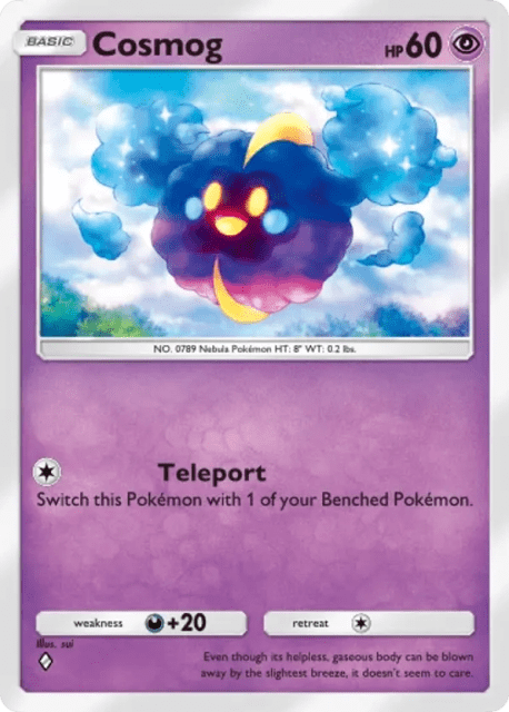 Cosmog (180) — Deluxe Pack ex