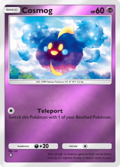 Cosmog (181) — Deluxe Pack ex
