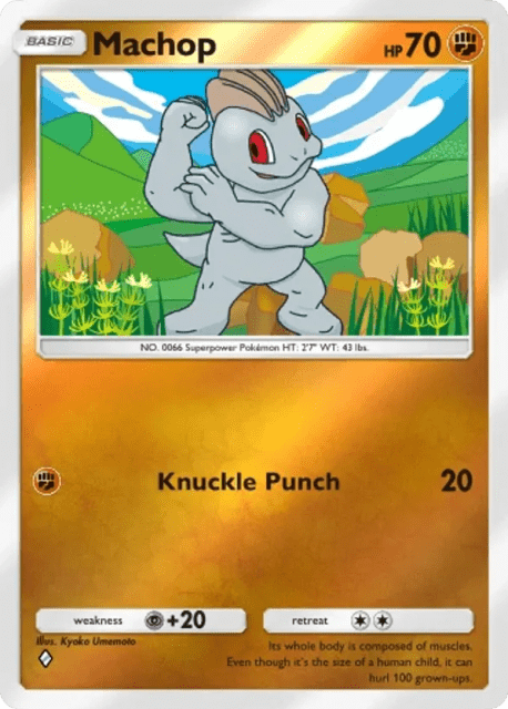 Machop (190) — Deluxe Pack ex