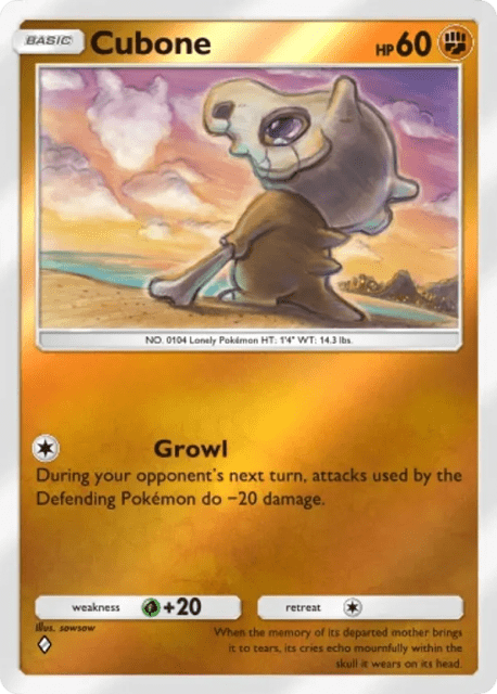 Cubone (195) — Deluxe Pack ex