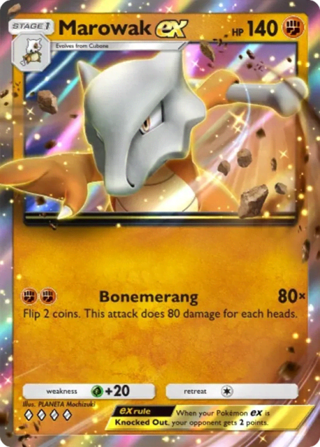 Marowak ex (196) — Deluxe Pack ex