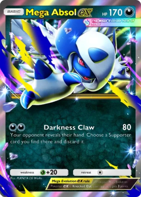 Mega Absol ex (9) — Promo-B
