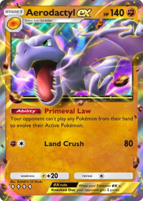 Aerodactyl ex (197) — Deluxe Pack ex