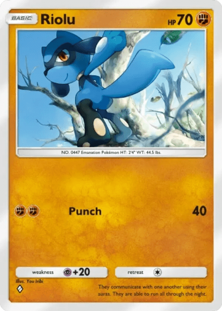 Riolu (210) — Deluxe Pack ex
