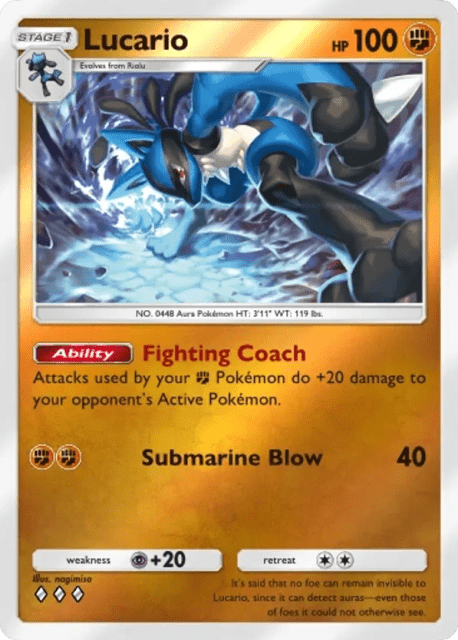 Lucario (213) — Deluxe Pack ex