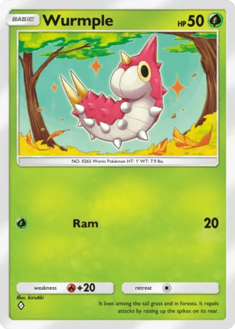 Wurmple (3) — Mega Rising