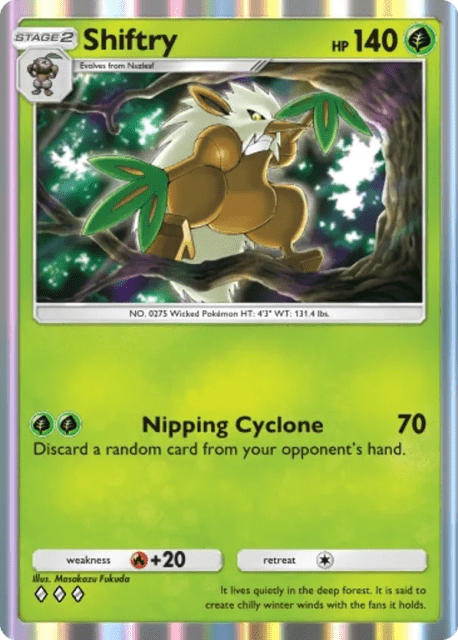 Shiftry (10) — Mega Rising