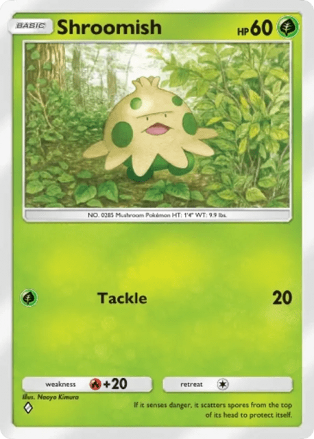 Shroomish (11) — Mega Rising