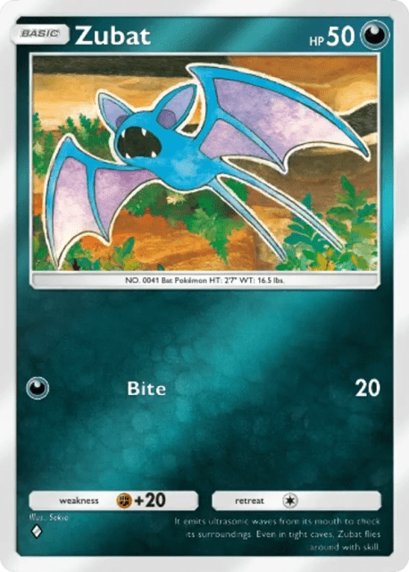 Zubat (227) — Deluxe Pack ex