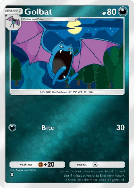 Golbat (229) — Deluxe Pack ex