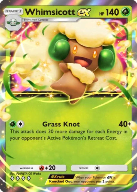 Whimsicott ex (16) — Mega Rising