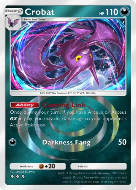 Crobat (231) — Deluxe Pack ex