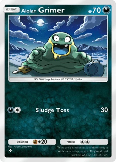 Alolan Grimer (233) — Deluxe Pack ex