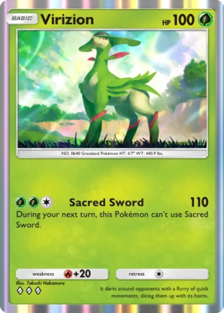 Virizion (20) — Mega Rising