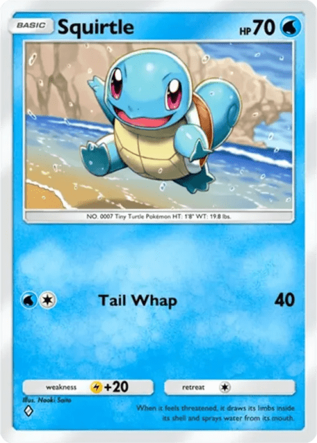 Squirtle (17) — Crimson Blaze