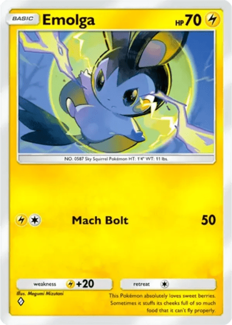 Emolga (27) — Crimson Blaze