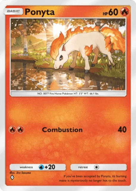 Ponyta (30) — Mega Rising