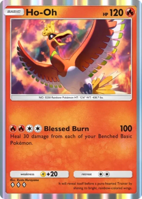 Ho-Oh (32) — Mega Rising