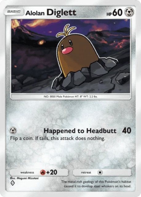 Alolan Diglett (249) — Deluxe Pack ex