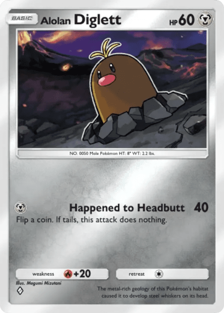 Alolan Diglett (250) — Deluxe Pack ex