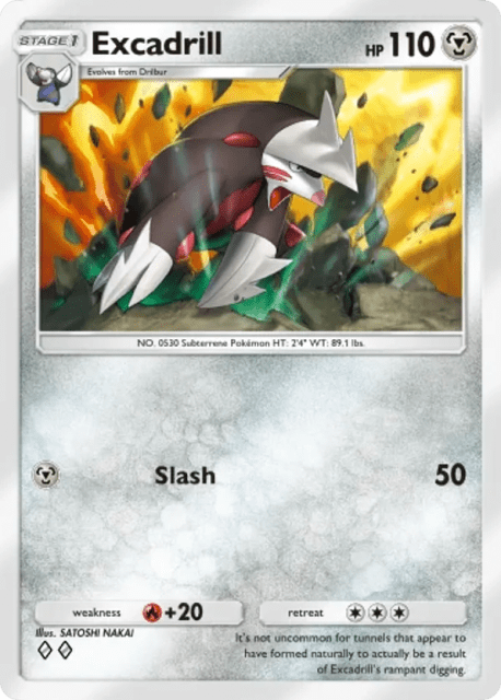 Excadrill (255) — Deluxe Pack ex