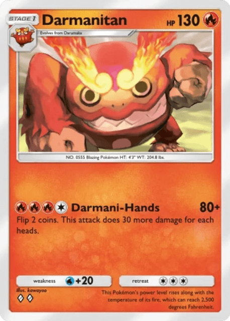 Darmanitan (40) — Mega Rising