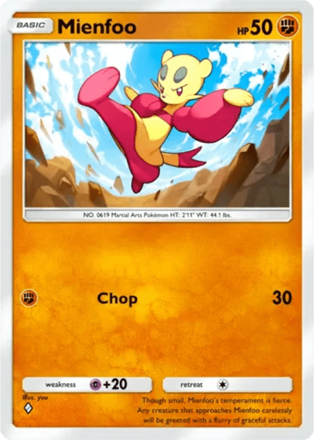 Mienfoo (43) — Crimson Blaze