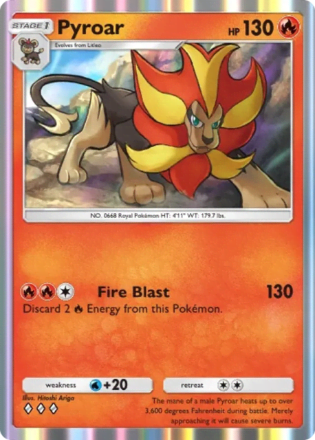 Pyroar (46) — Mega Rising