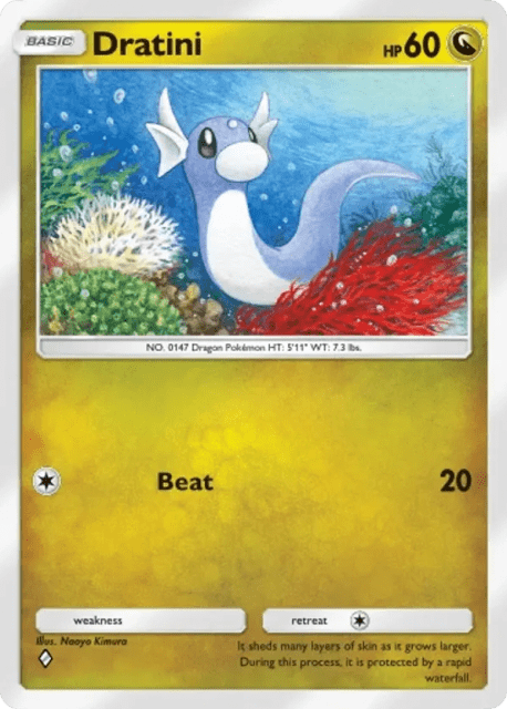 Dratini (267) — Deluxe Pack ex