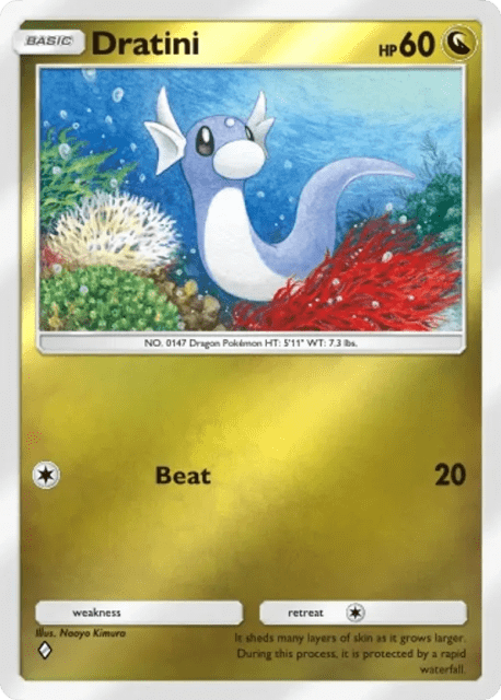 Dratini (268) — Deluxe Pack ex