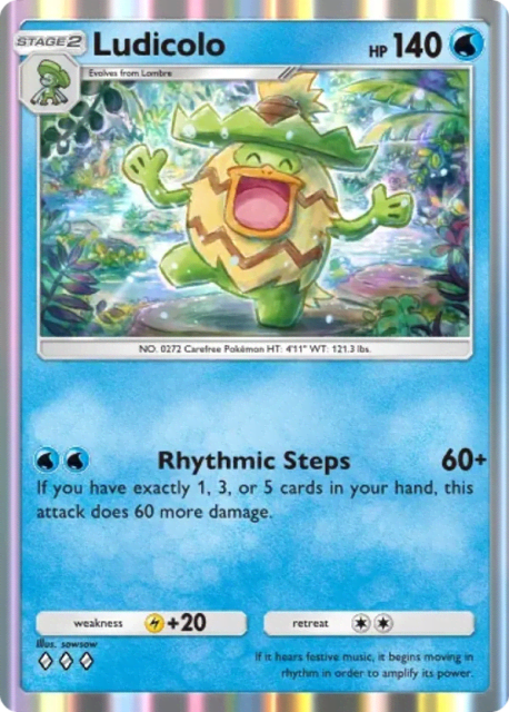 Ludicolo (55) — Mega Rising