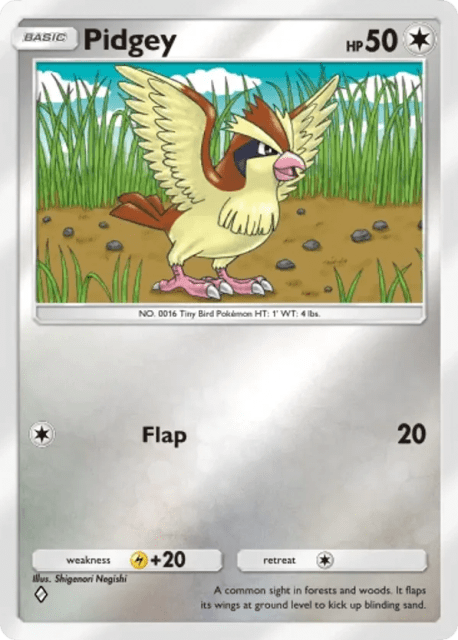 Pidgey (273) — Deluxe Pack ex