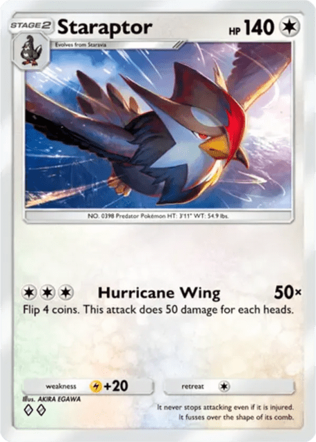 Staraptor (61) — Crimson Blaze