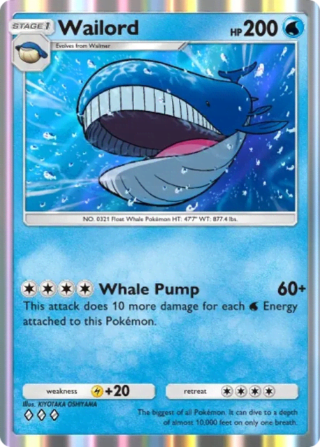 Wailord (57) — Mega Rising